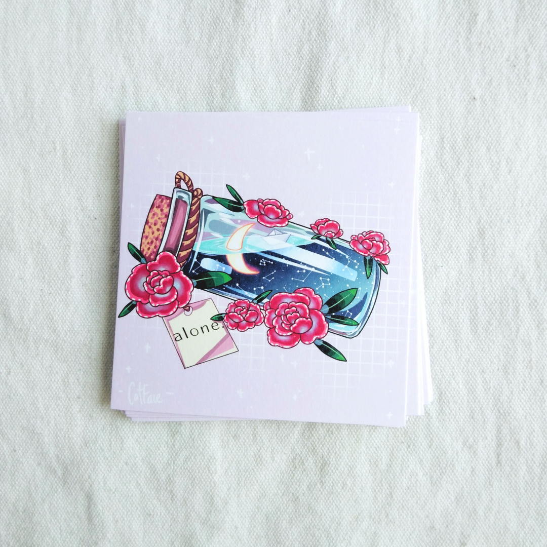 Alone Art Print