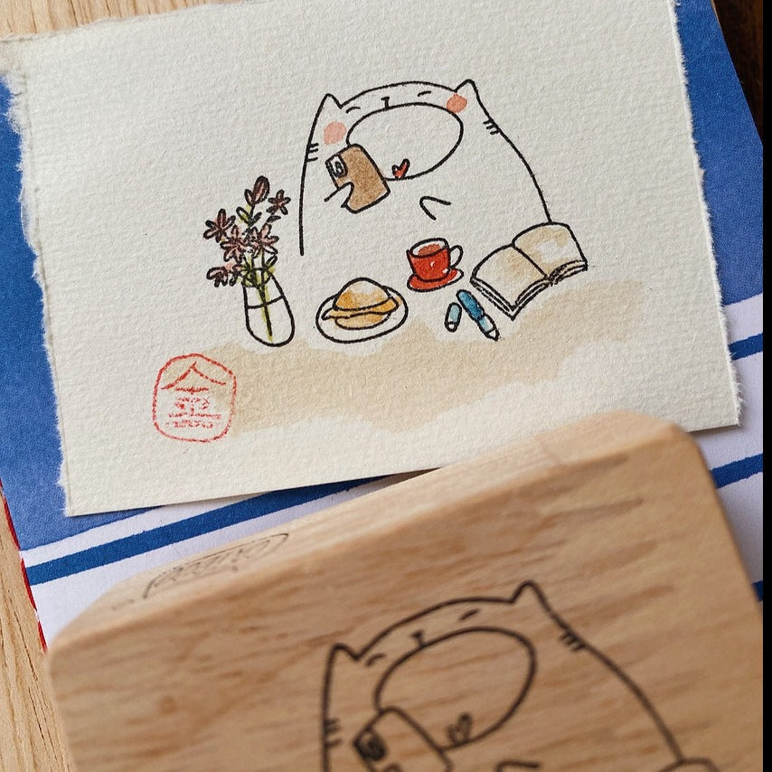 Catdoo rubber stamp - Call & Chill (CD3691323)