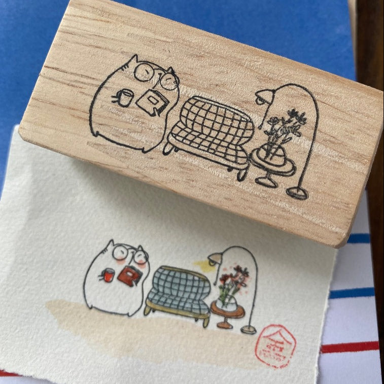 Catdoo rubber stamp - It’s Me Time (CD2570061)