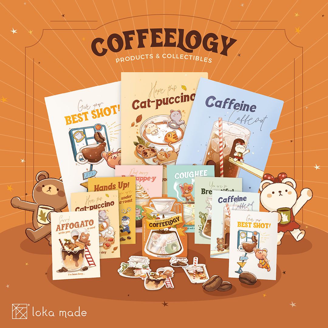 loka made A4 folder | CATpuccino made your day