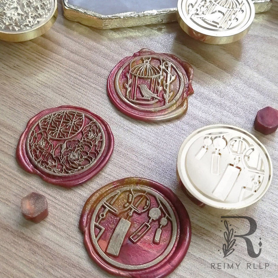 3cm Wax Seal - Chinese Peony (CNY limited Edition)