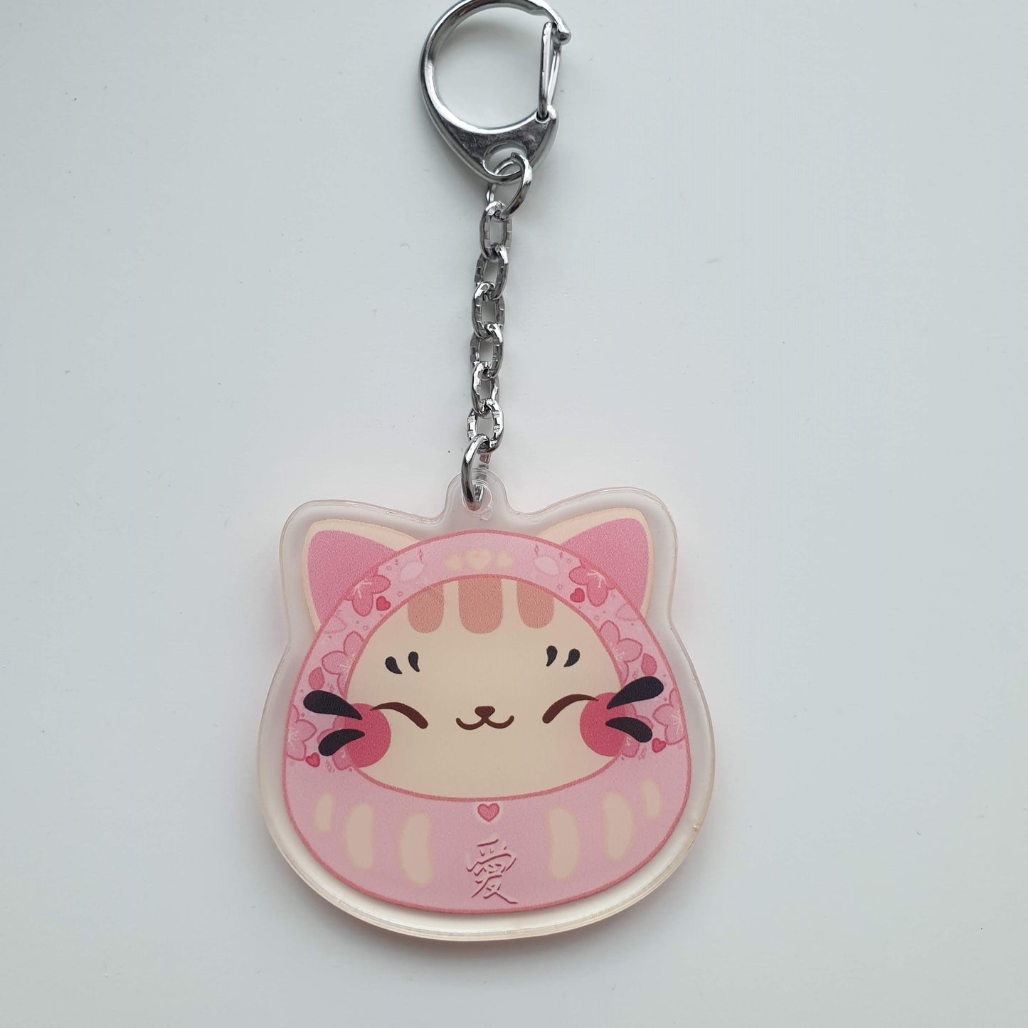 Ai Daruma Acrylic Keychain