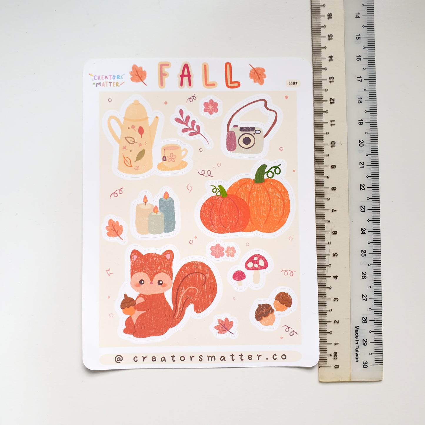 Creators Matter | Fall Sticker Sheet