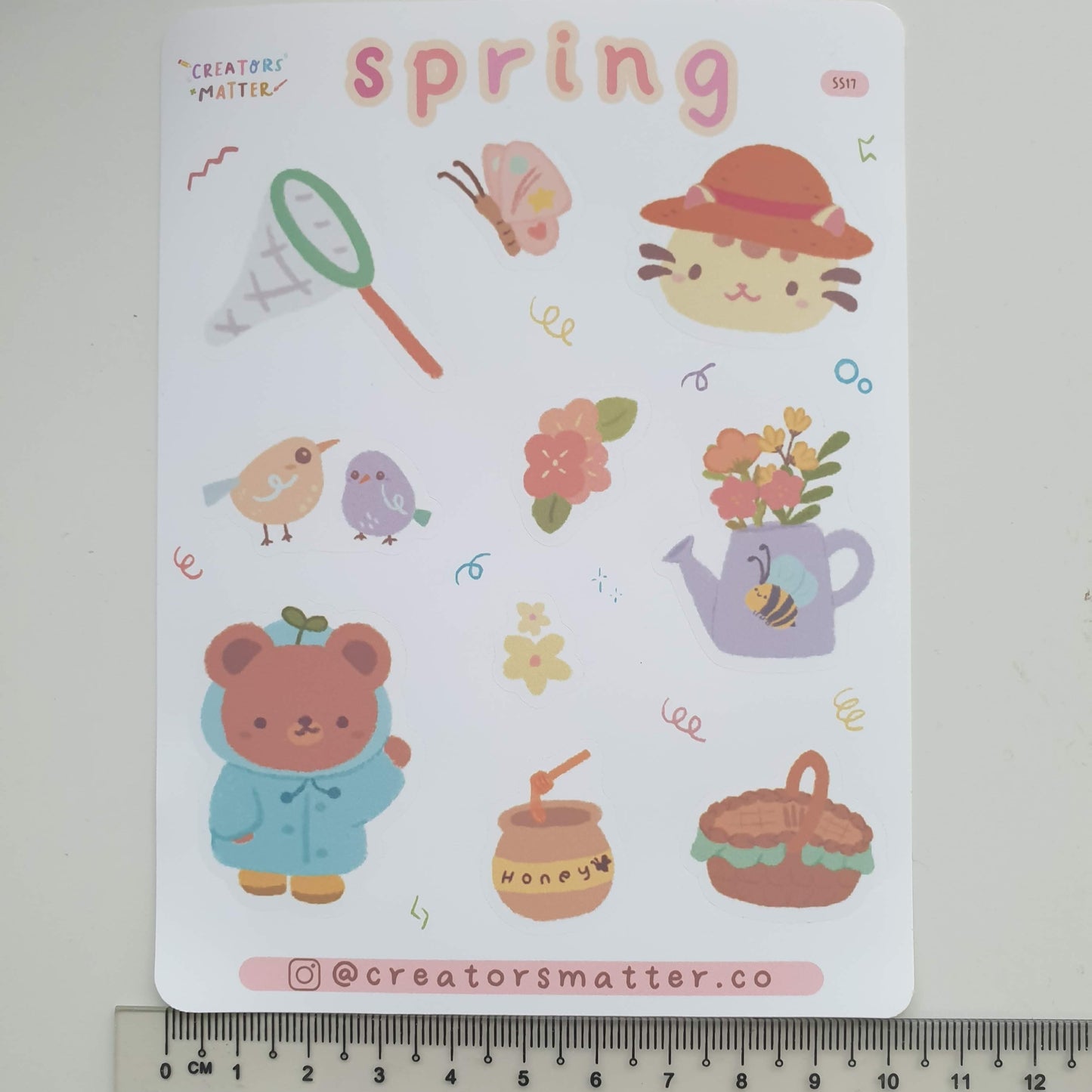 Creators Matter | Spring Sticker Sheet