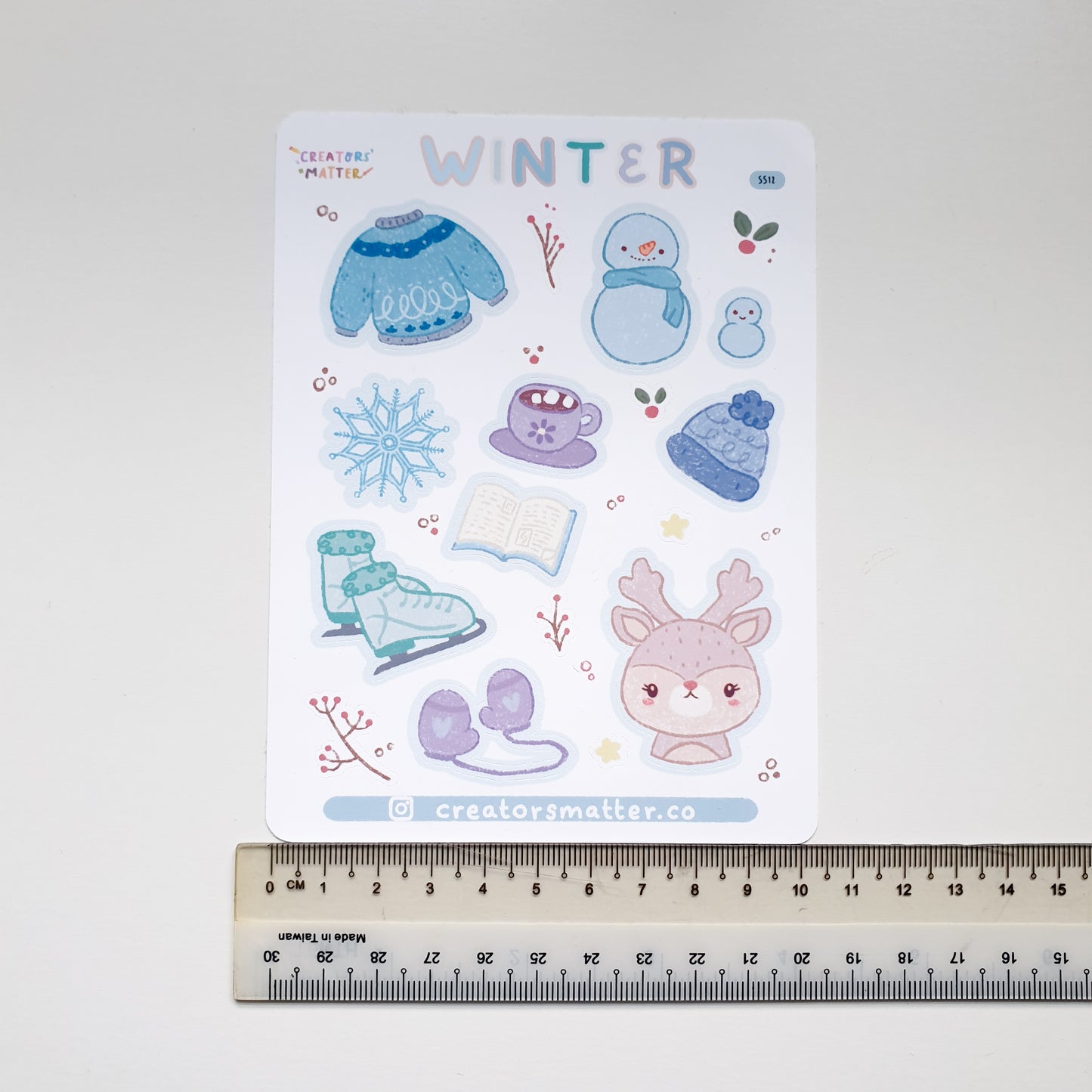 Creators Matter | Winter Sticker Sheet