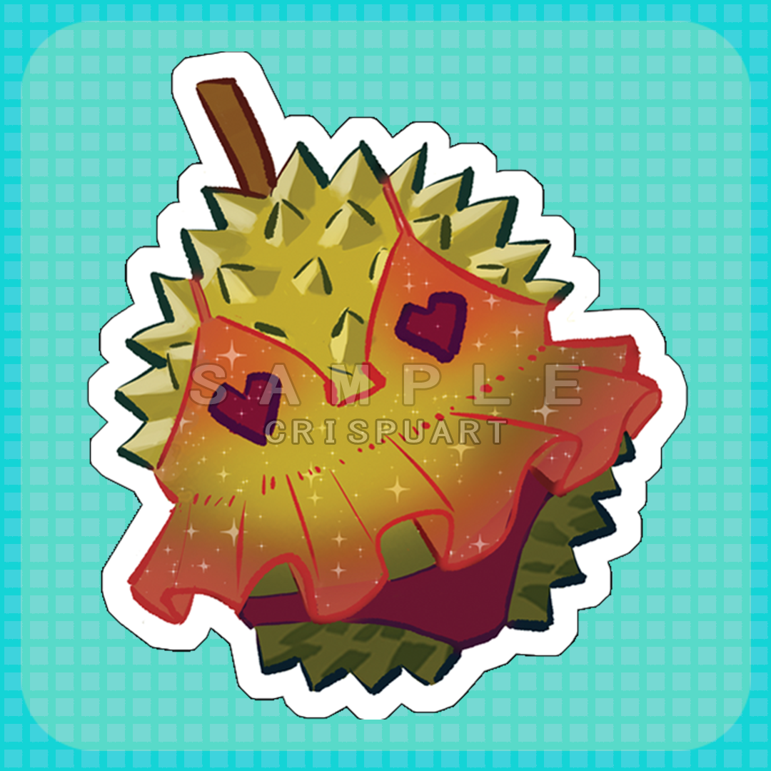 Durian Sticker