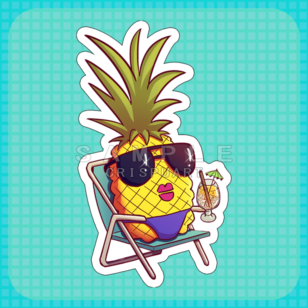Pineapple Sticker