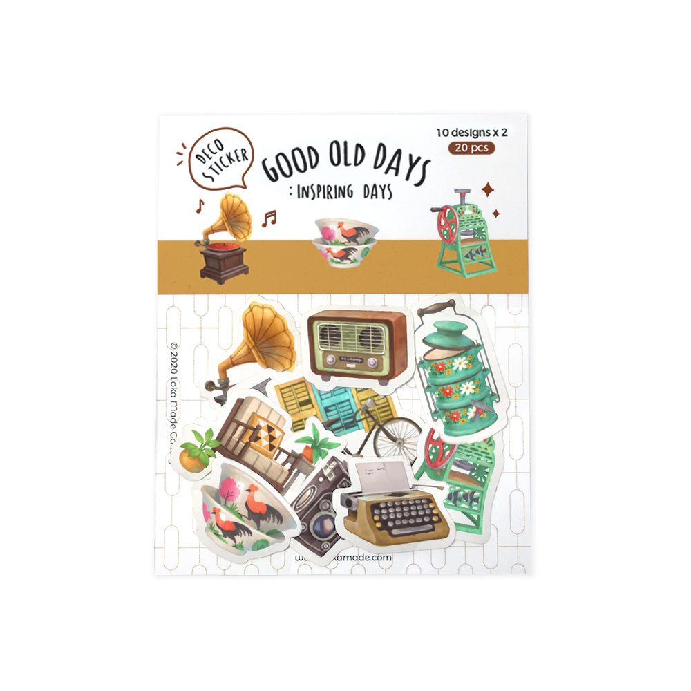 loka made deco stickers | Good Old Days: Inspiring Days