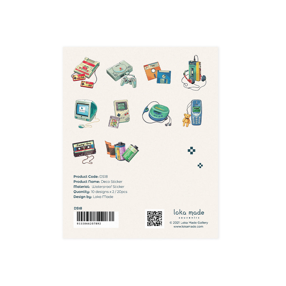 loka made deco stickers | That 90s Thing