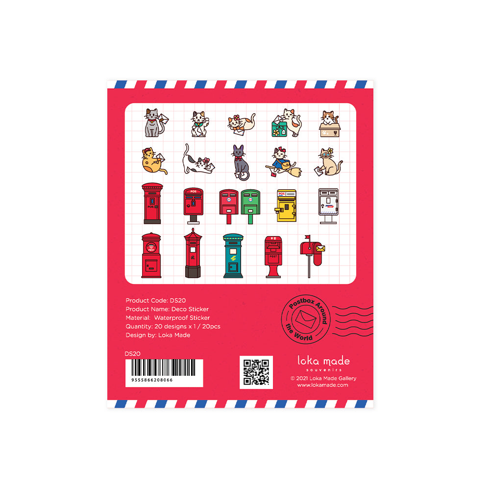 loka made deco stickers | Kitty's Delivery Service