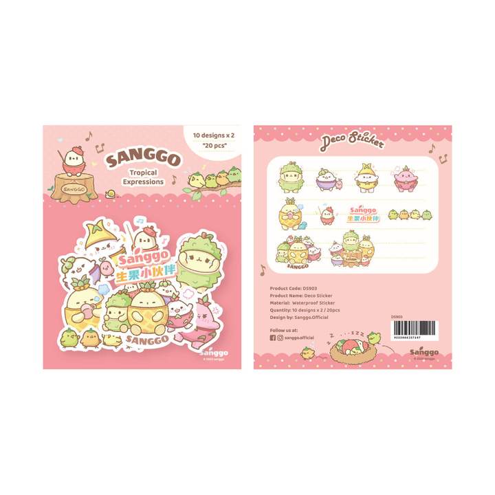 Deco Stickers センゴ Sanggo - Tropical Expressions