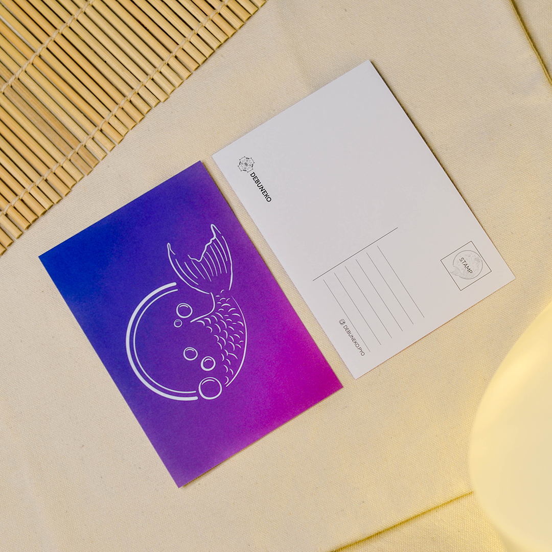 Purmaid Kamon Postcard