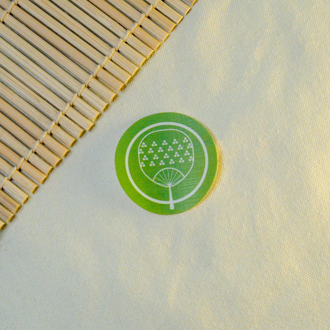 Uchiwa Kamon Sticker