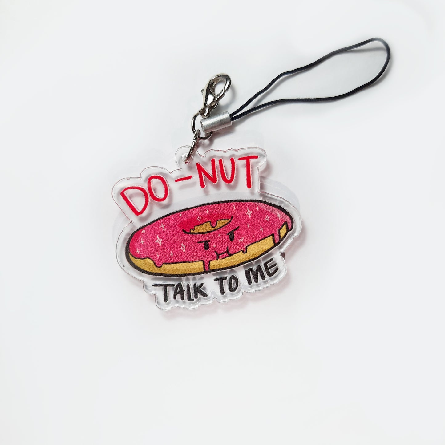 Wizn Art Donut Acrylic Charm