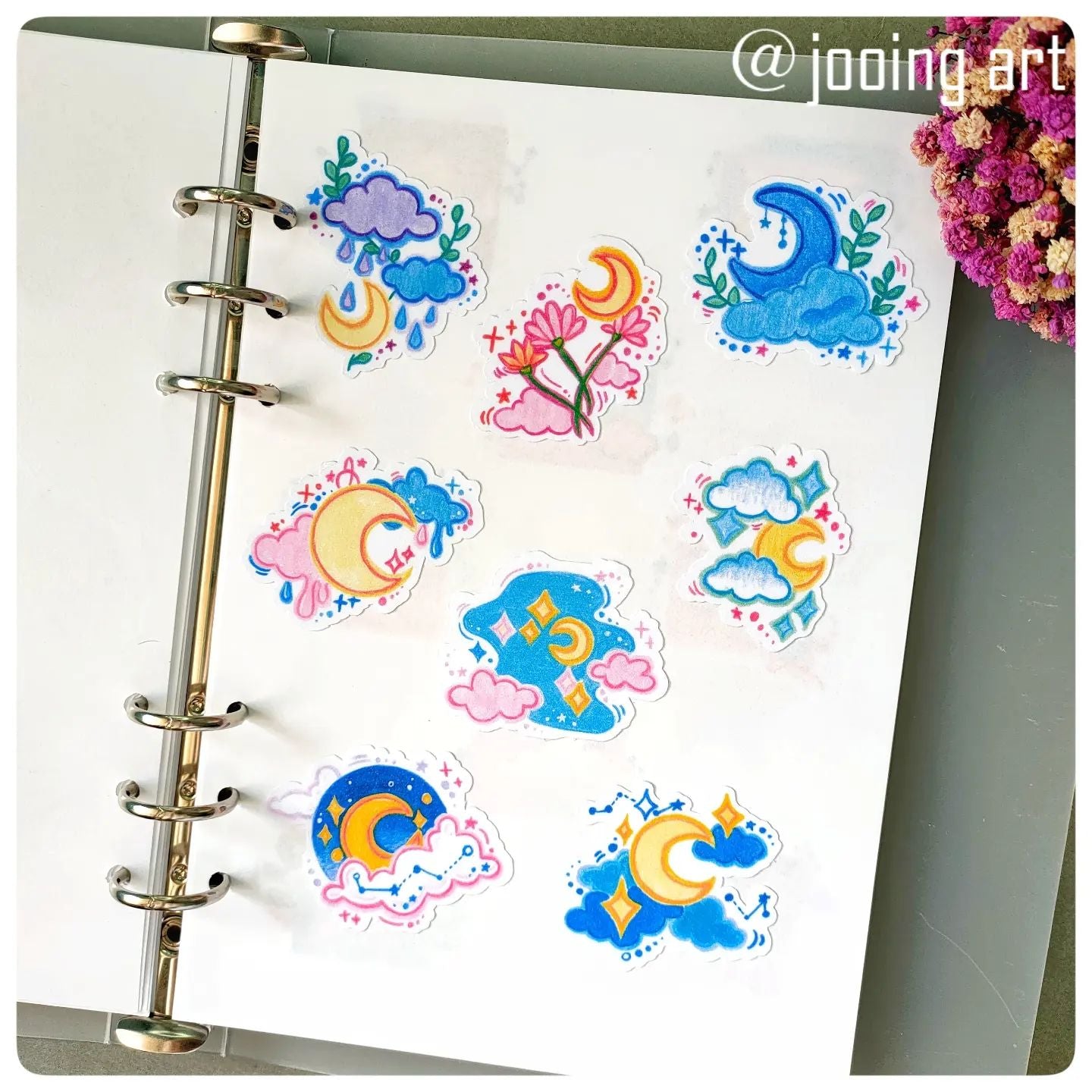 Dreamy Moon Sticker