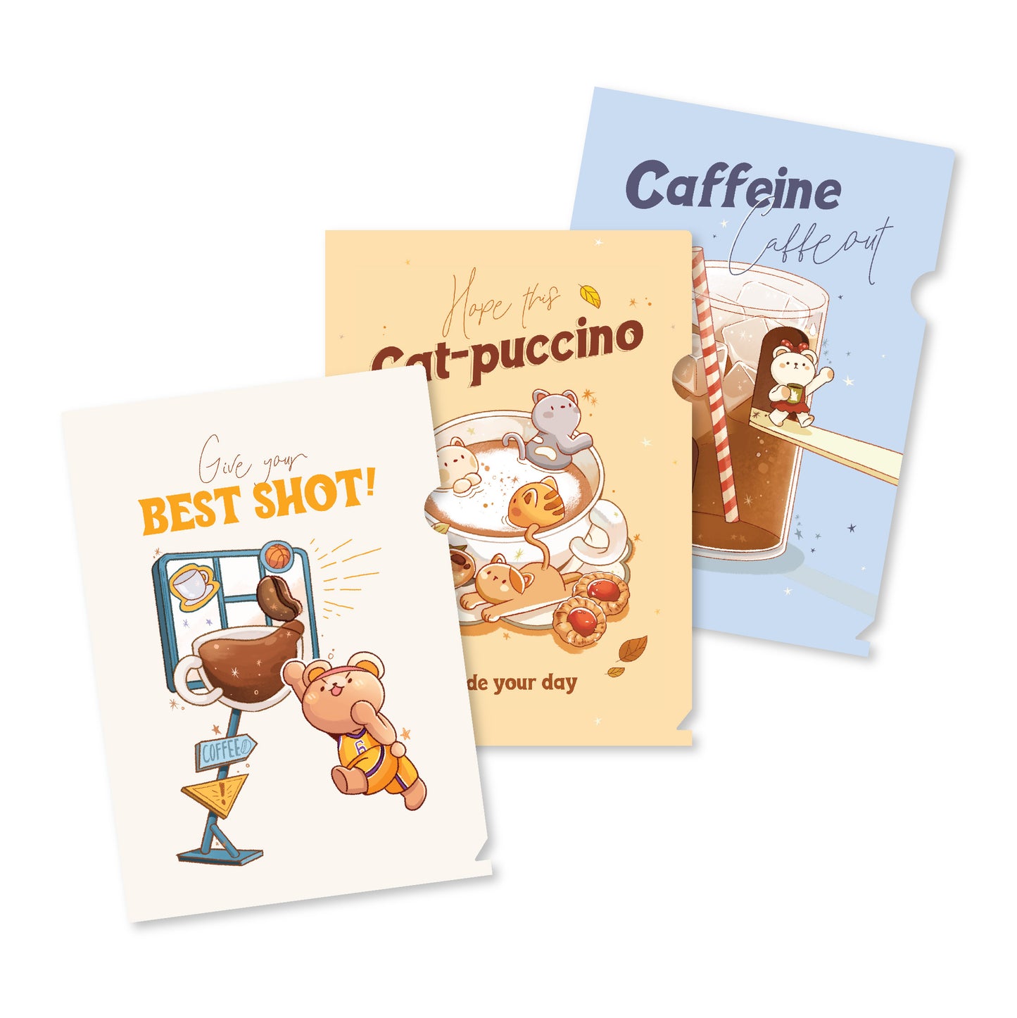 loka made A4 folder | CATpuccino made your day