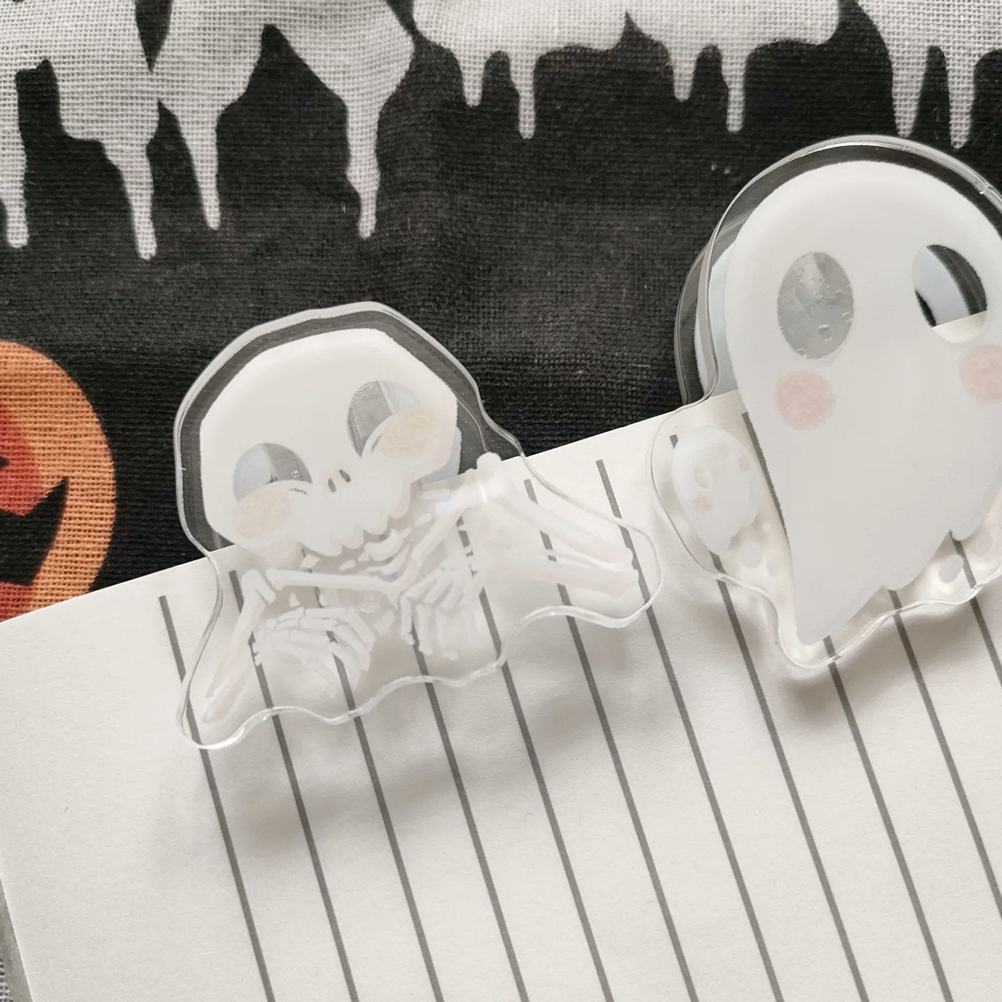 Weiliwonka Acrylic Clips - Skeleton