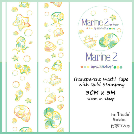 Find Trouble Workshop - Marine Yellow PET Tape