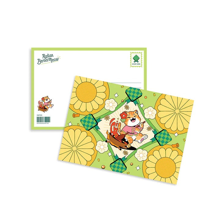 loka made postcard | Rakan Bersameow: Kak Meow’s Kitchen