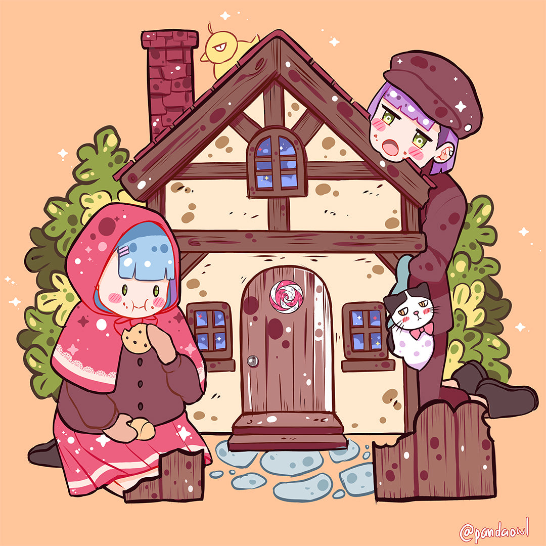Hansel & Gretel Square Print