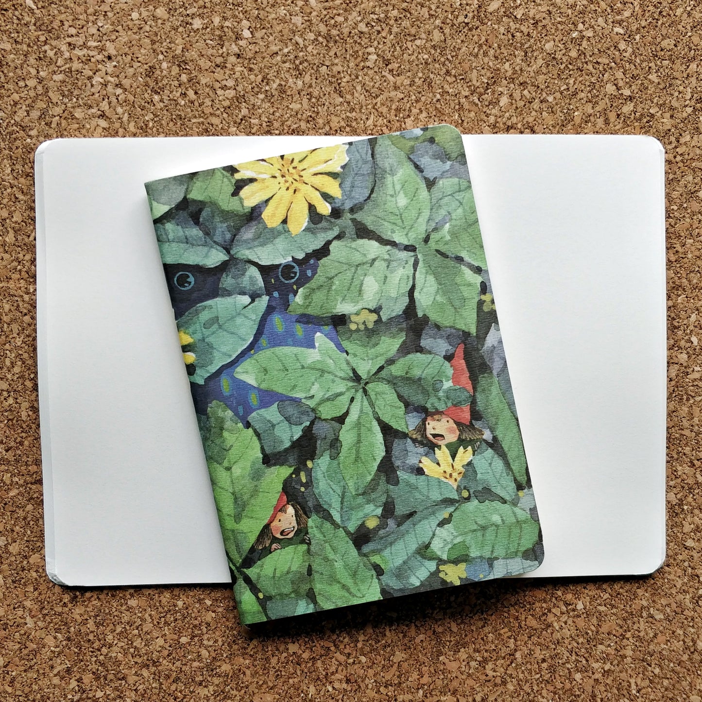 afu Blank Notebook | Secrets of Little Yellow Flowers