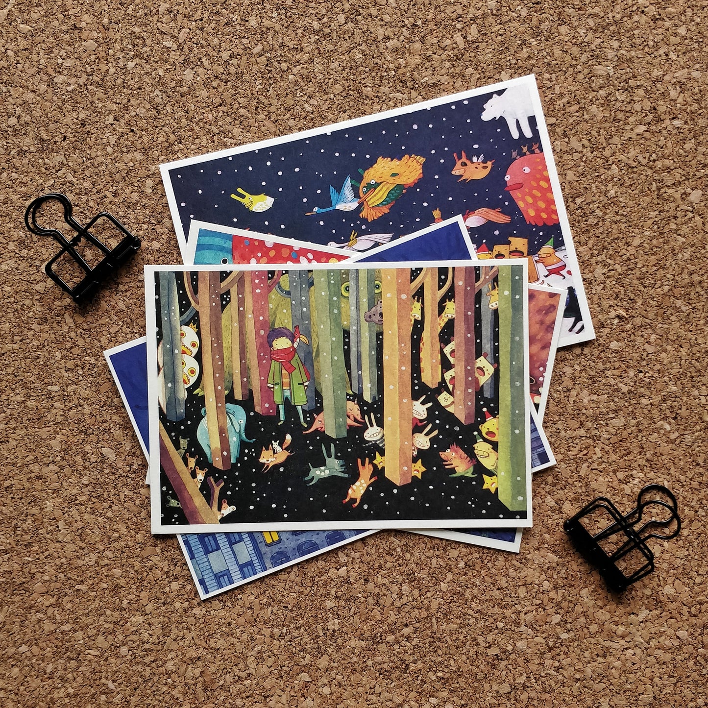 afu A6 Postcard | Dreamer Seeker Forest