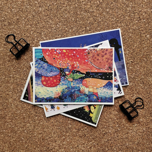 afu A6 Postcard | Ocean Dreamer