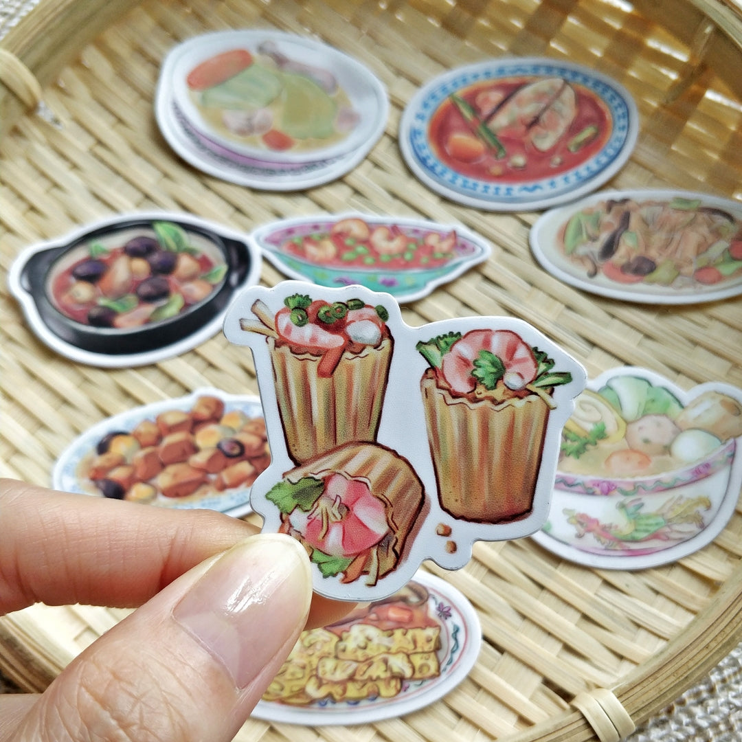 Peranakan Food Stickers