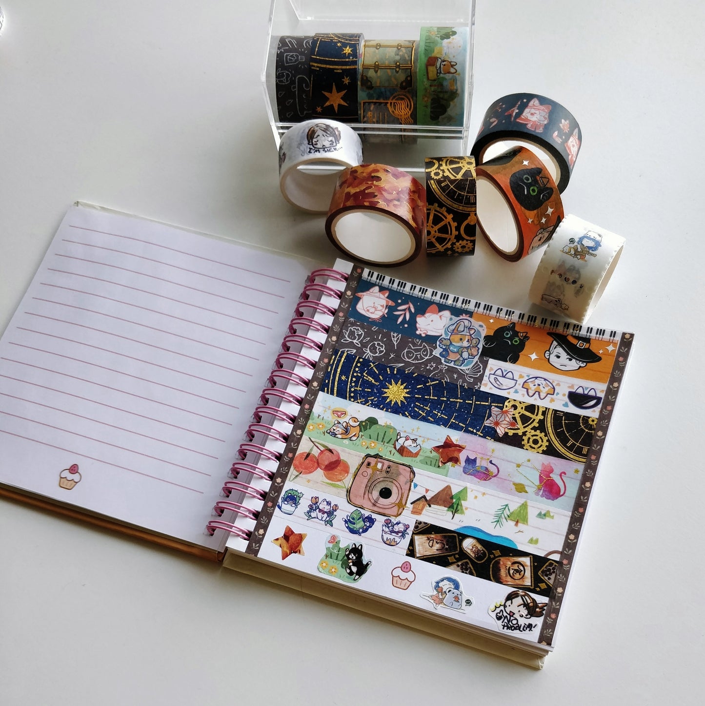 Baker Pusheen Square Notebook