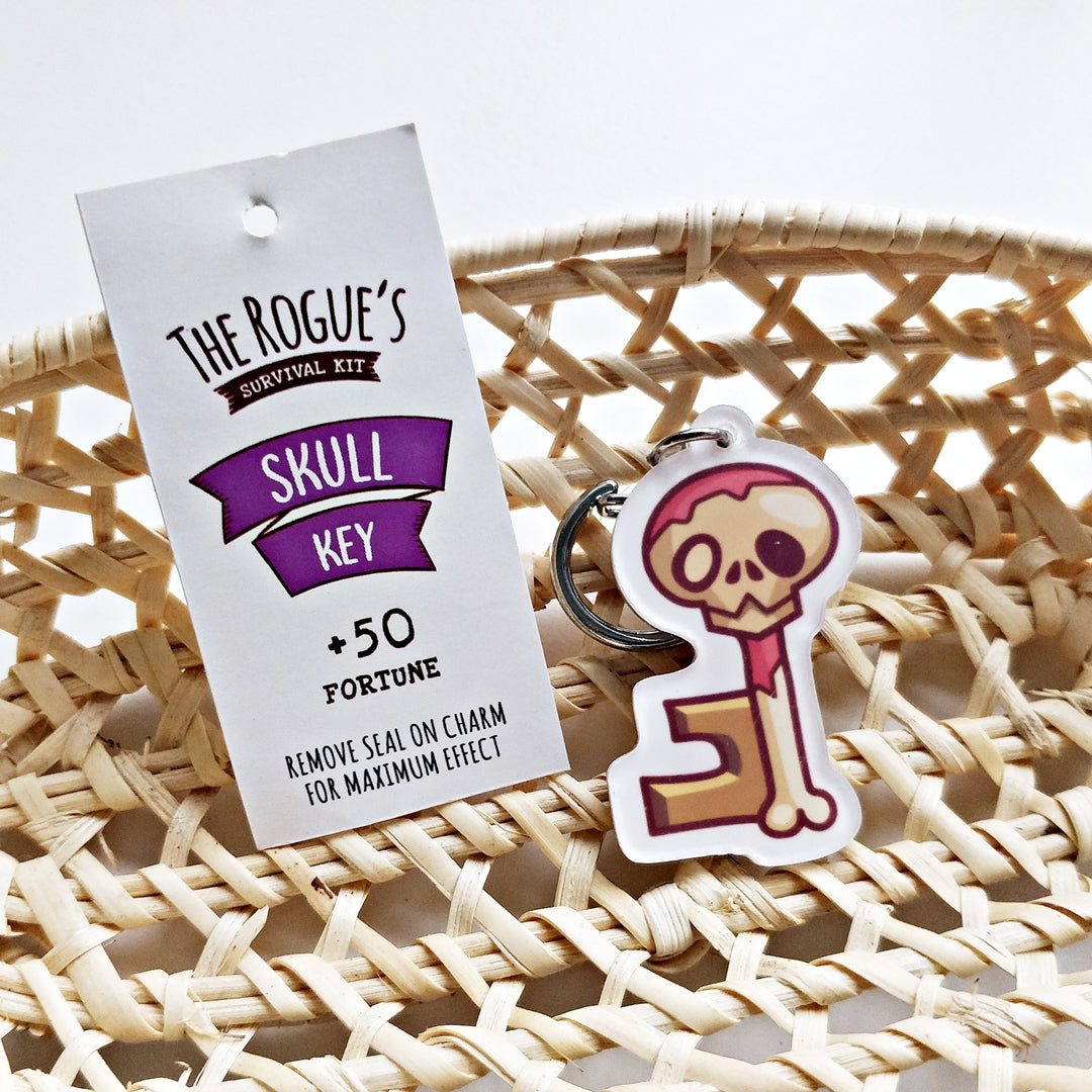 RPG Survival Kit Acrylic Keychain - The Rogue