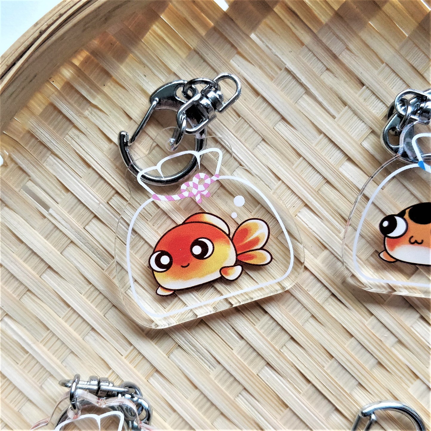 Goldfish Acrylic Keychain