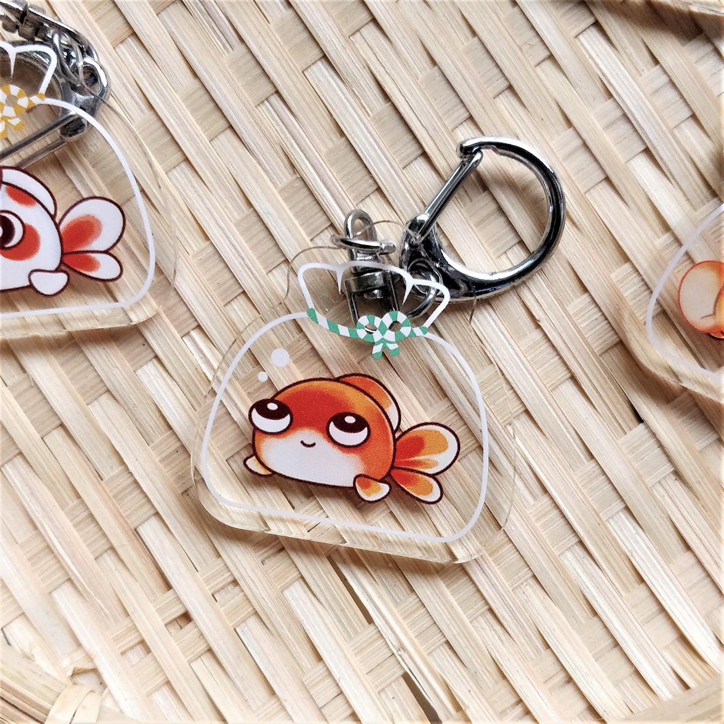 Goldfish Acrylic Keychain
