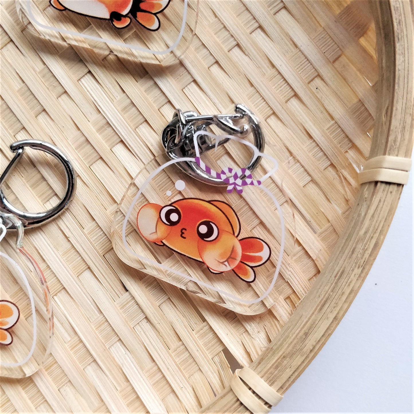 Goldfish Acrylic Keychain