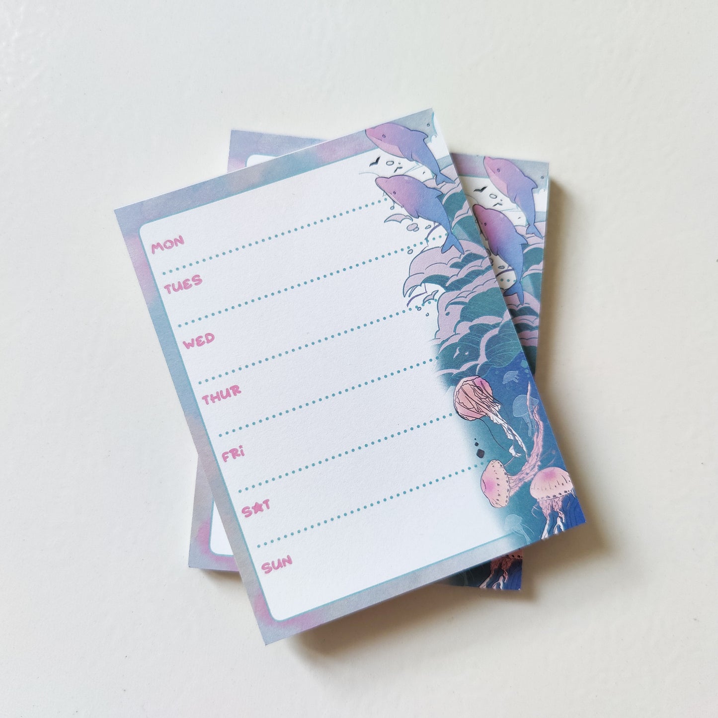 creepyllama Notepad - Ocean