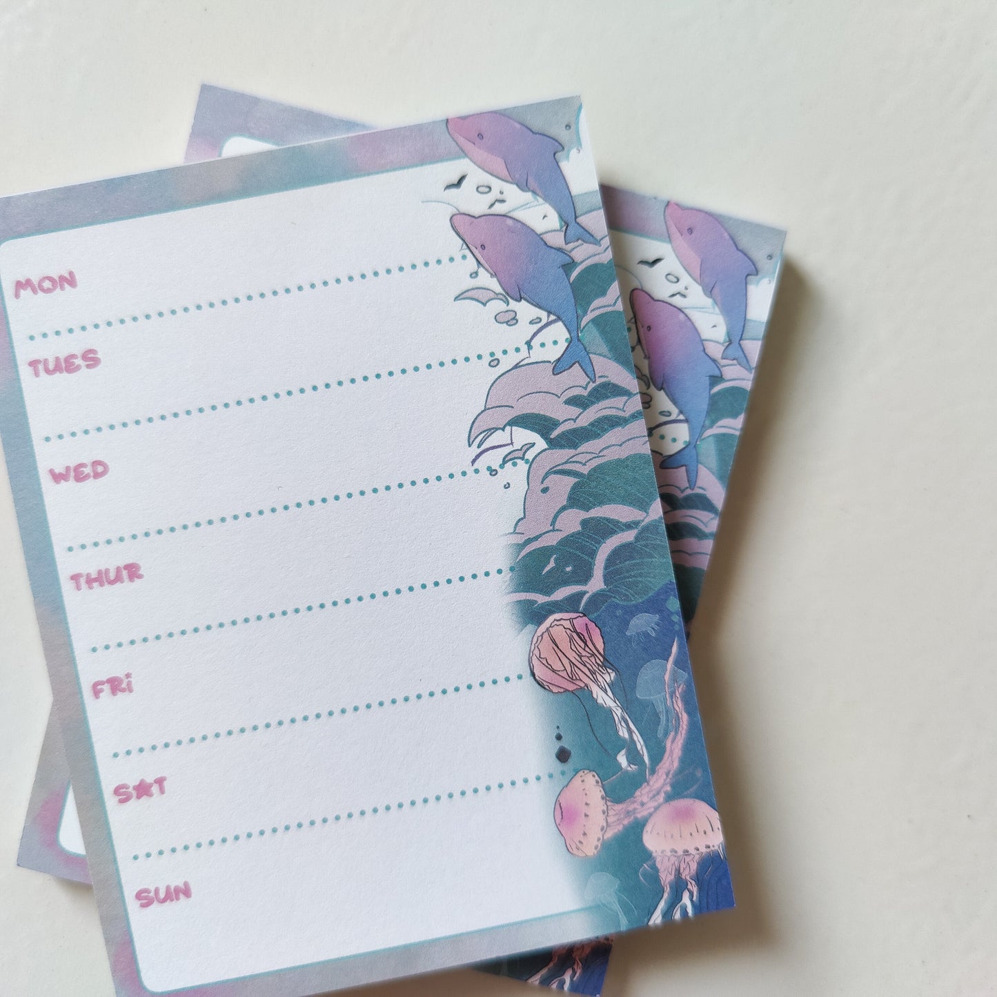 creepyllama Notepad - Ocean