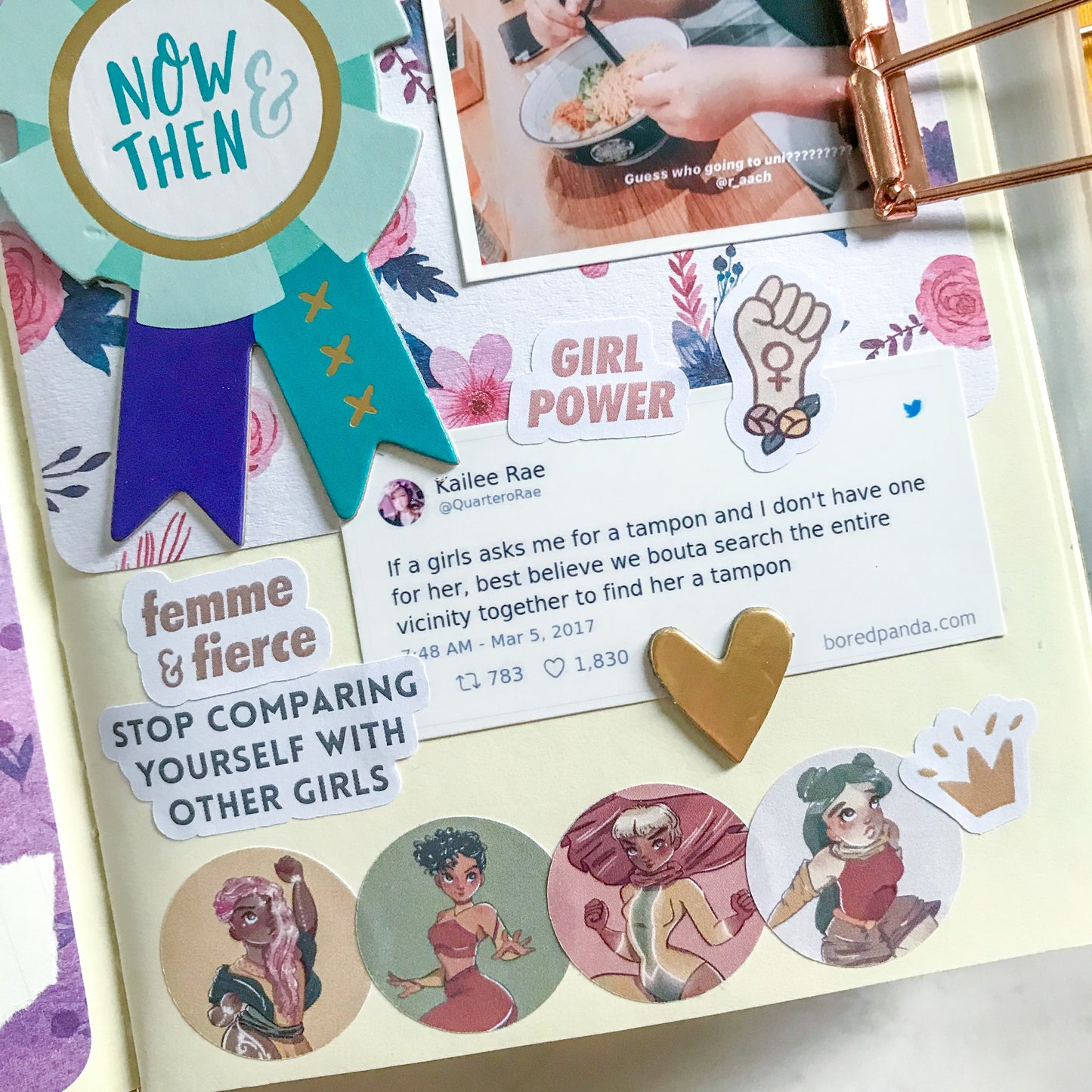 Girl Magic sticker sheet