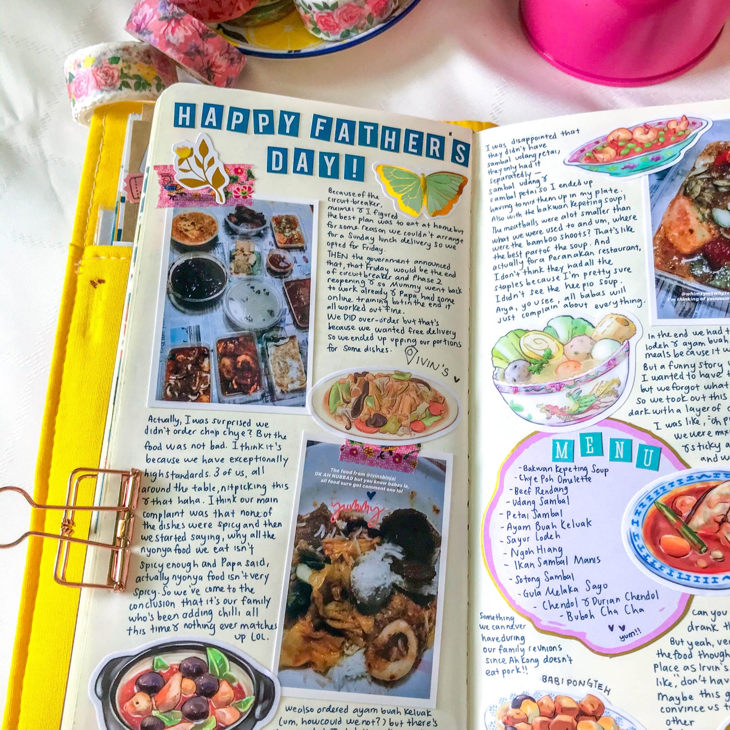 Peranakan Food Stickers