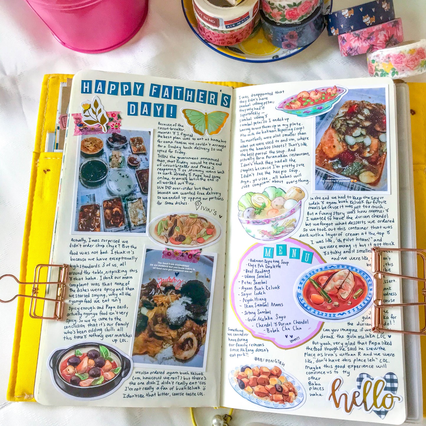 Peranakan Food Stickers