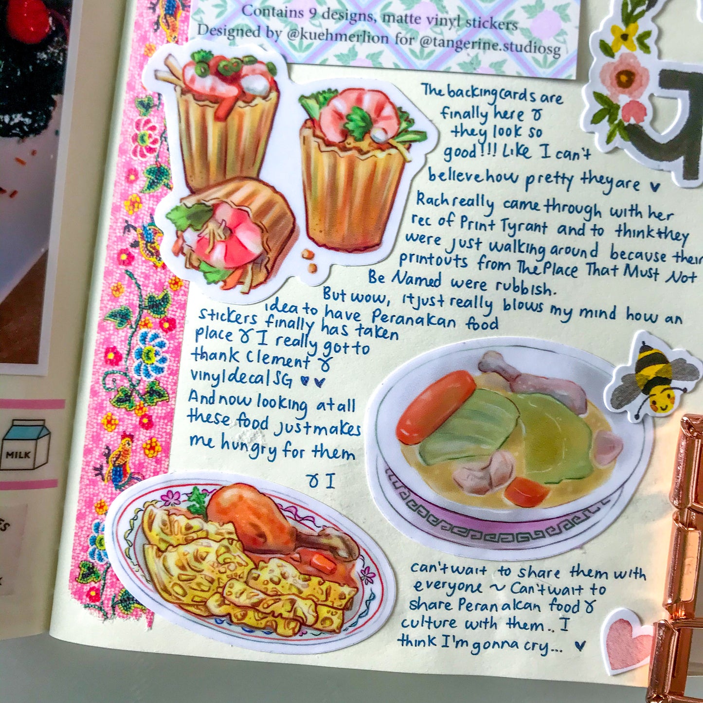 Peranakan Food Stickers
