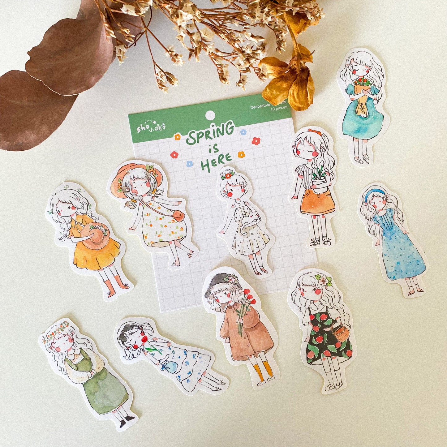 Spring is Here Sticker Pack