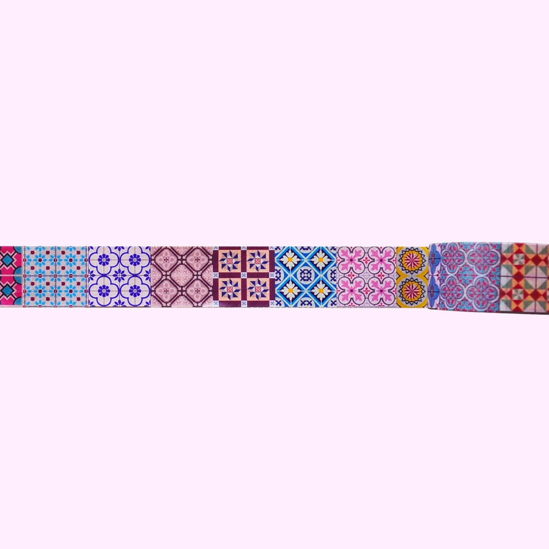Peranakan Washi Tape Begonia
