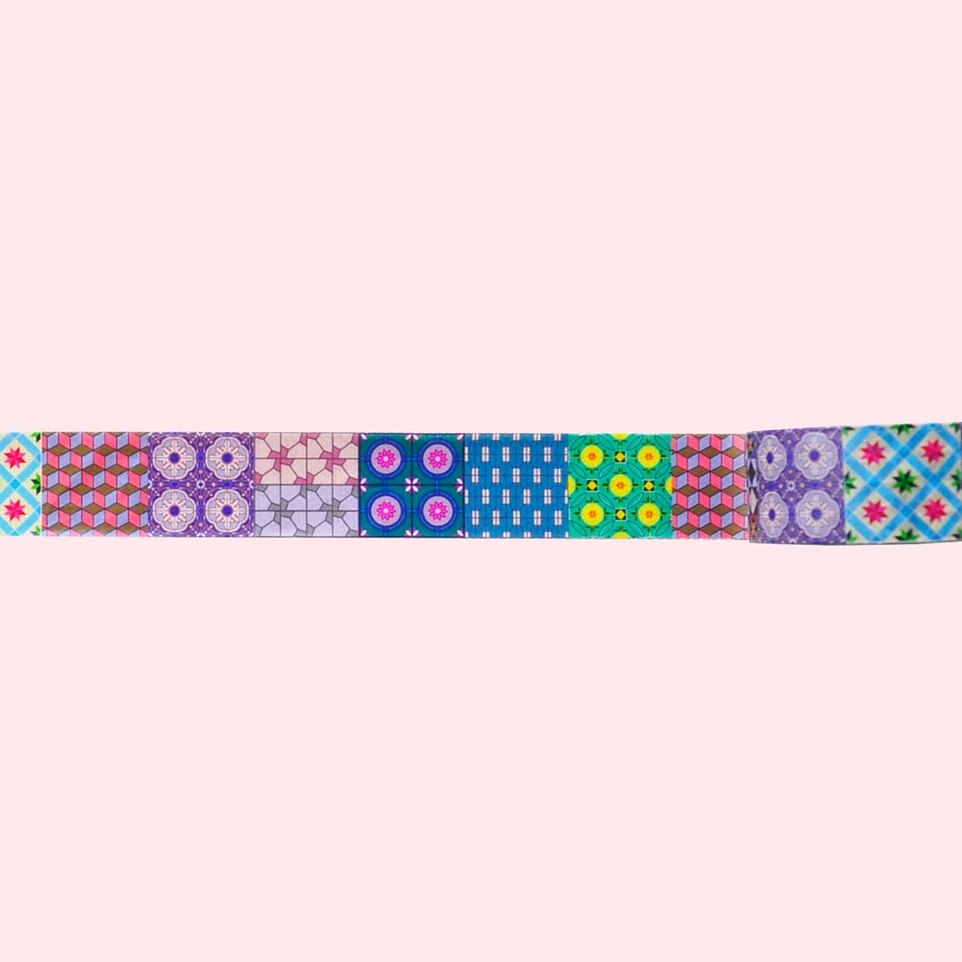 Peranakan Washi Tape Telang