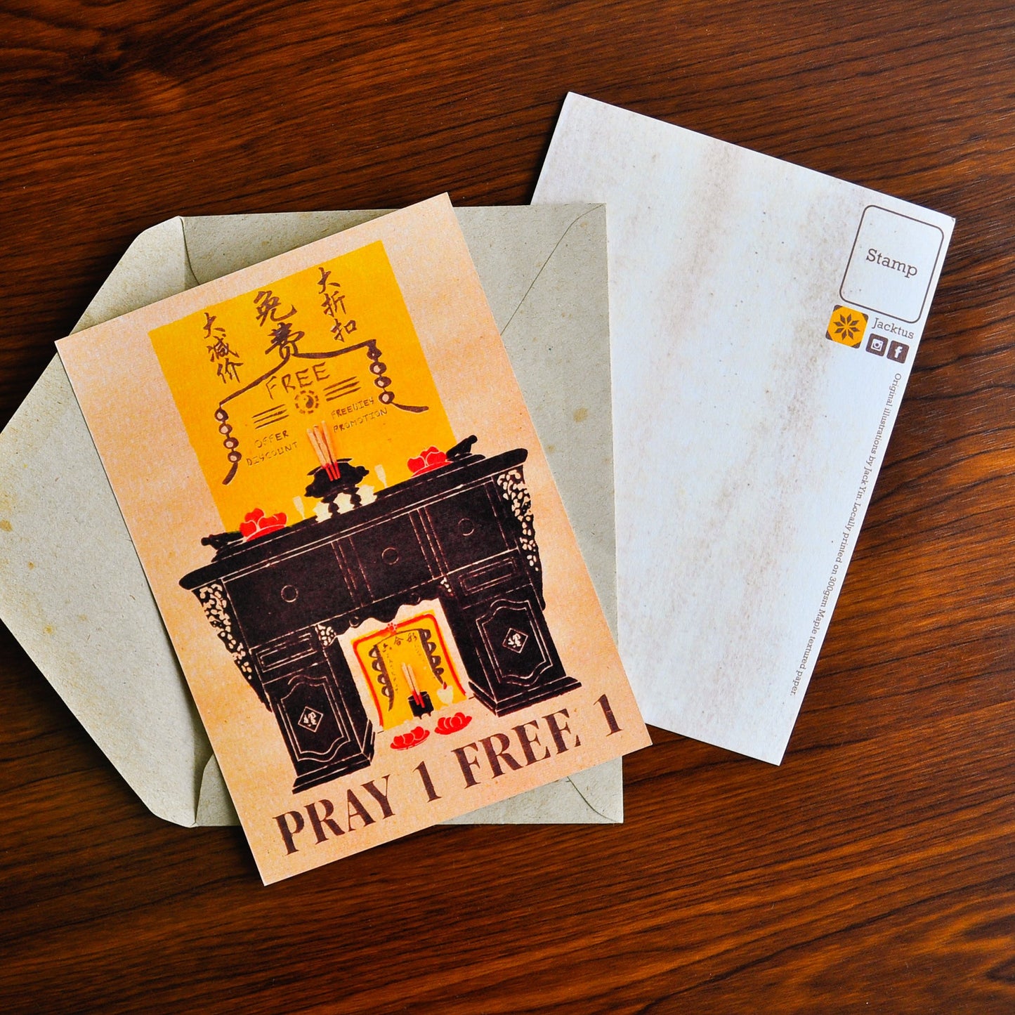 Pray 1 Free 1 Postcard