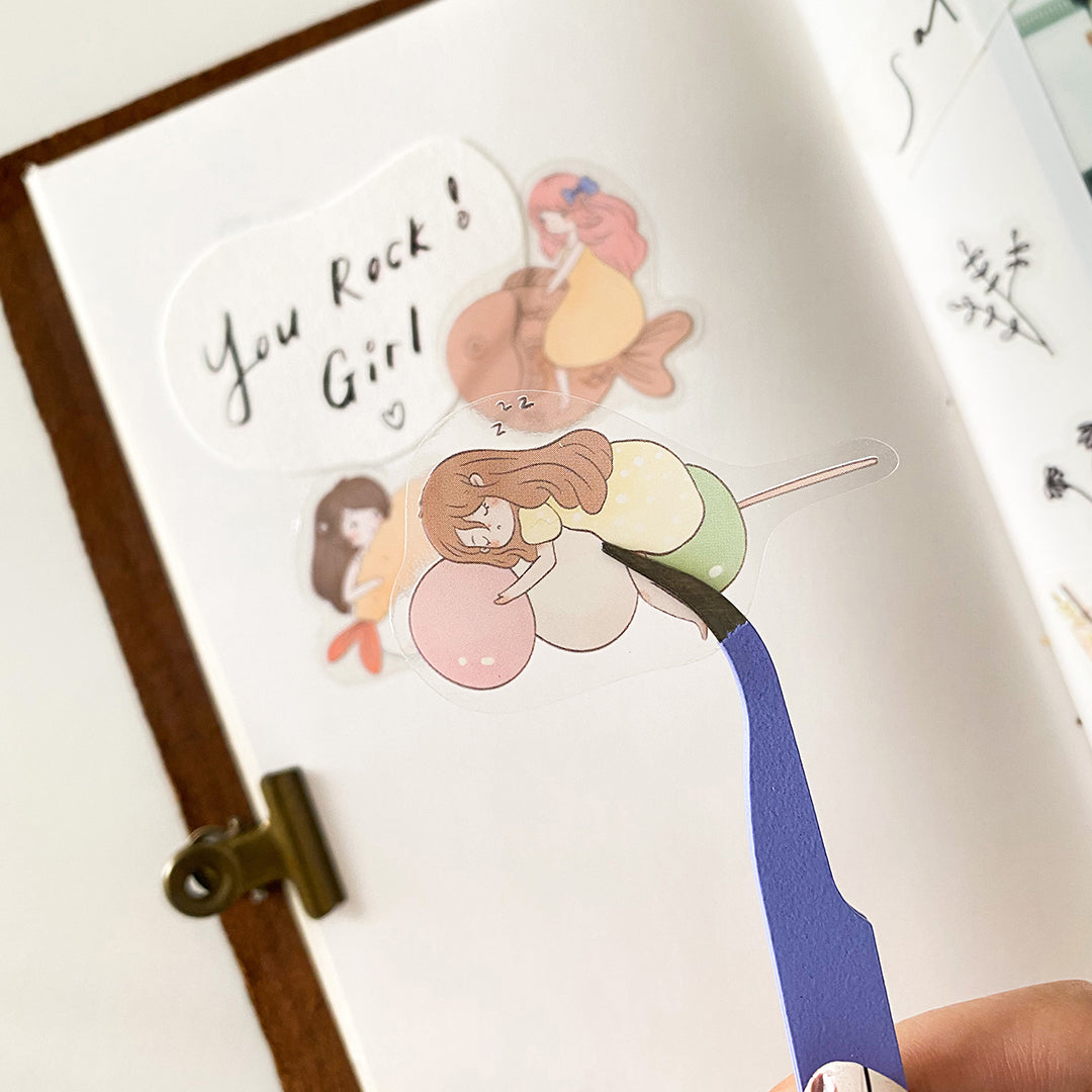 Japanese Dessert Transparent Sticker Sheet