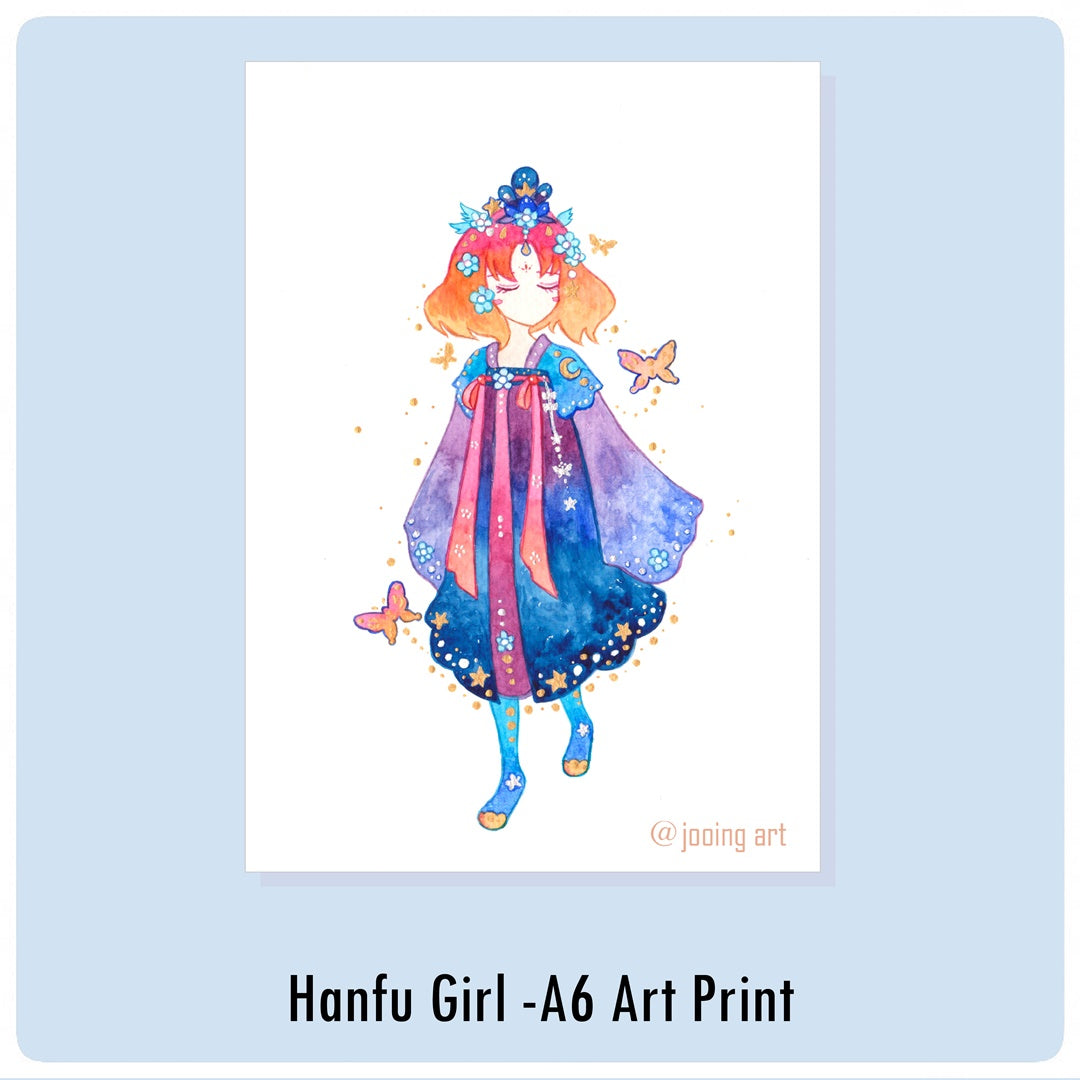 Art Print - Hanfu Girl