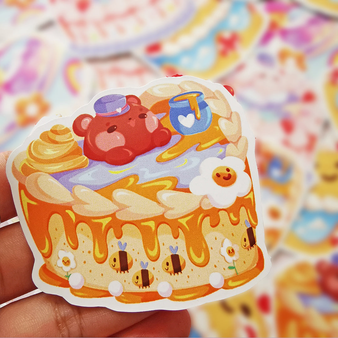 Cake Sticker set