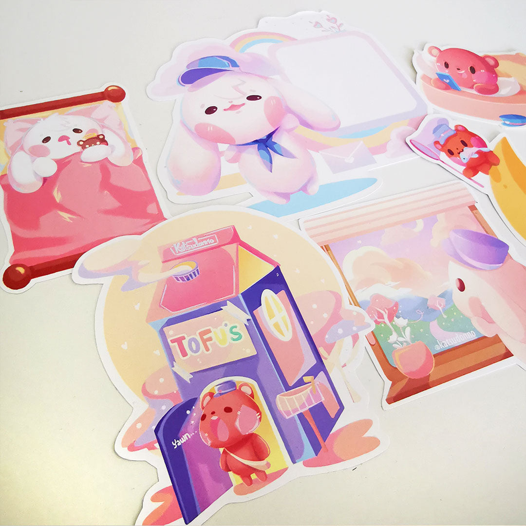 Dream Delivery Sticker set