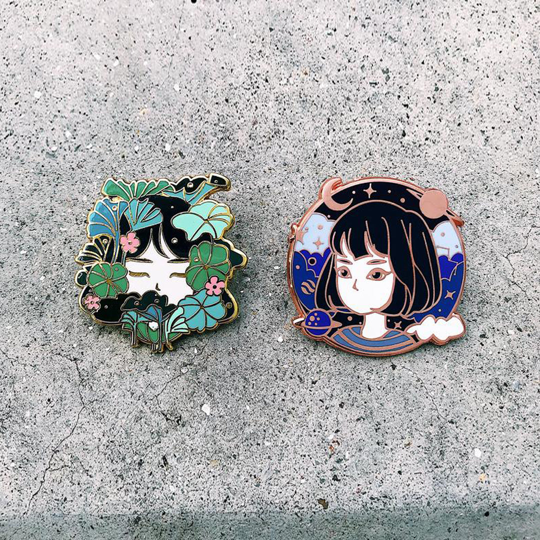 Nucifera - Hard Enamel Pin