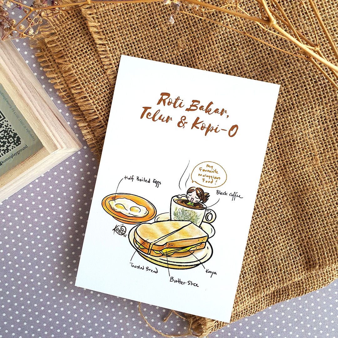 Kano Postcard Food Set