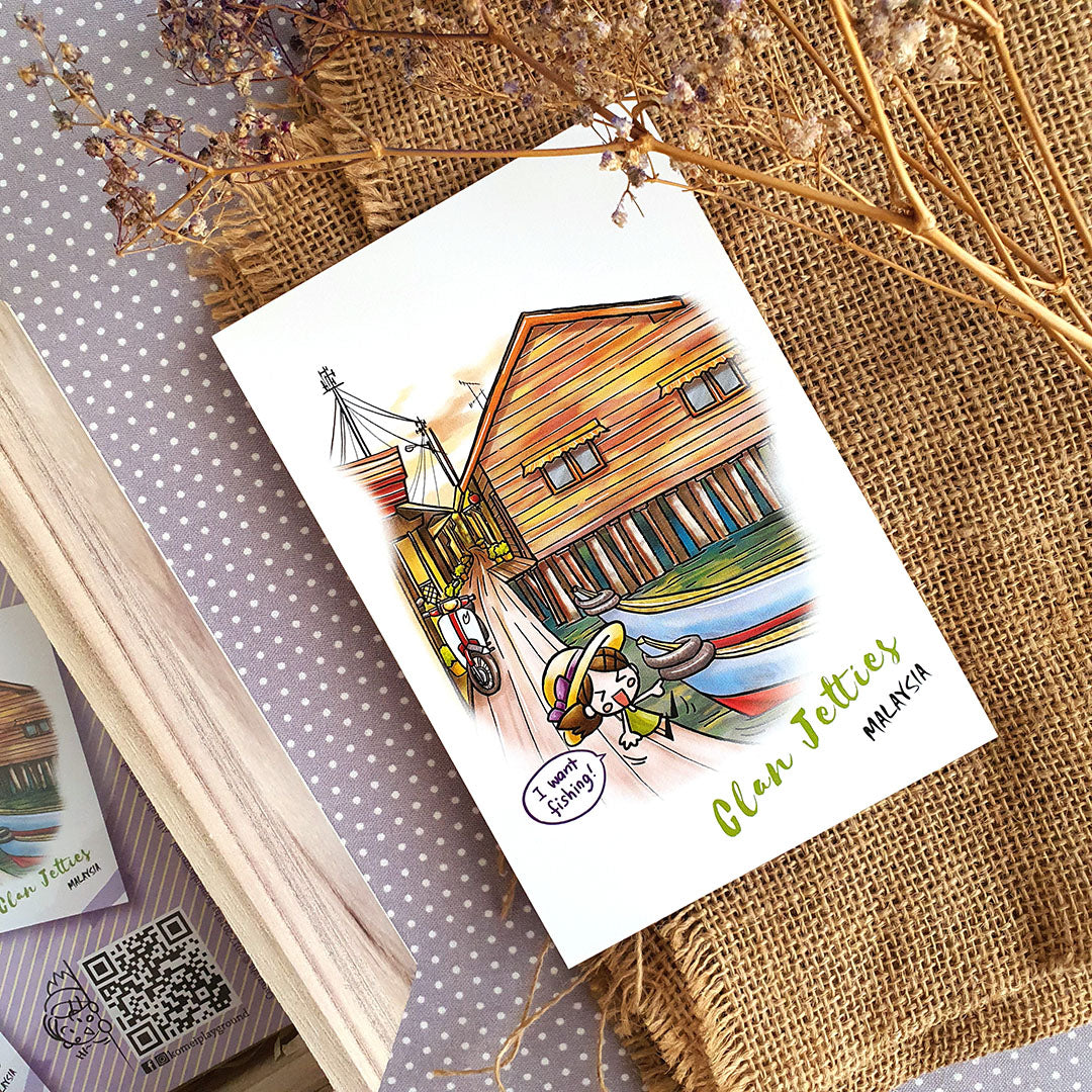 Kano Postcard Penang Set